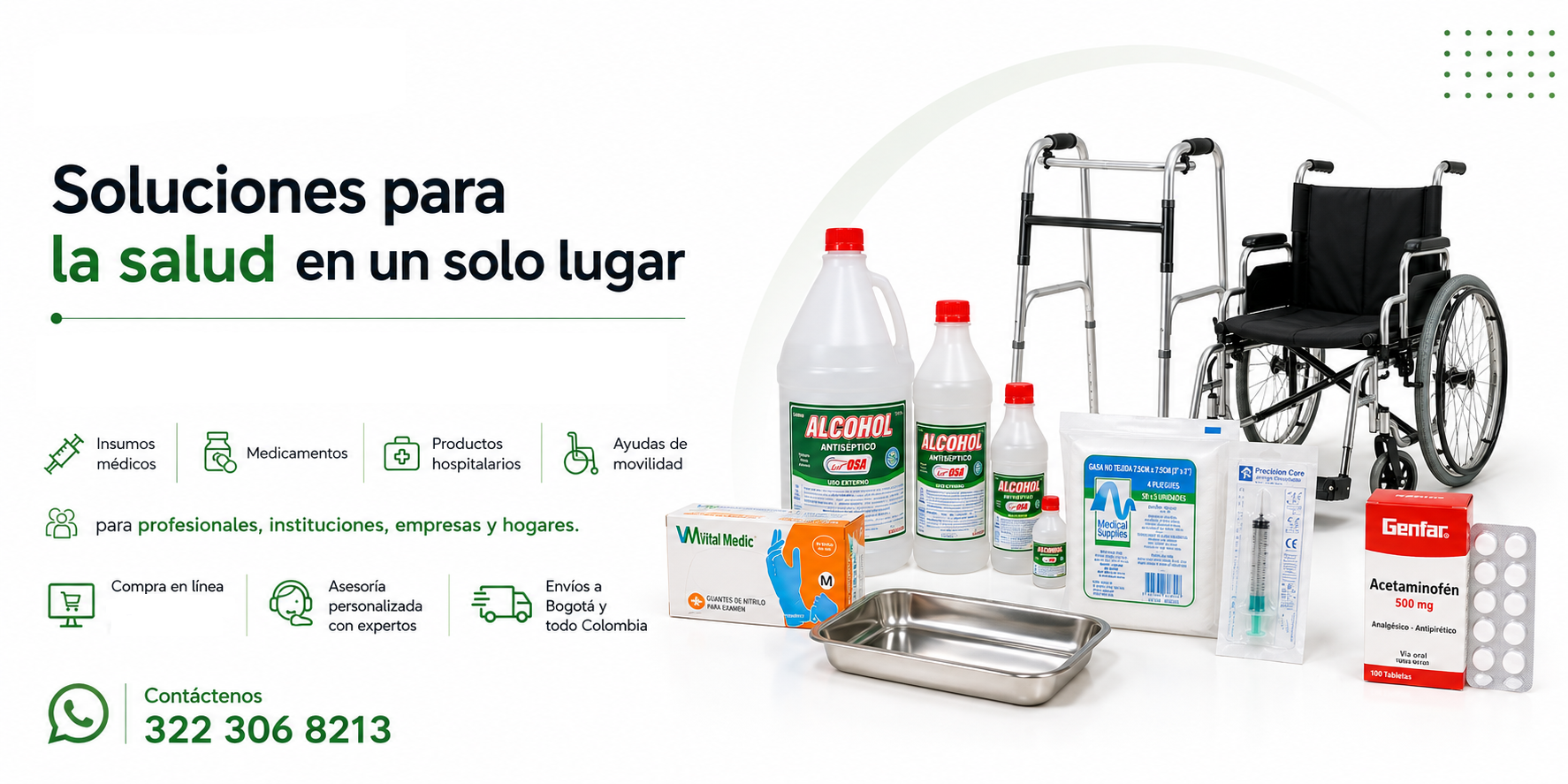Soluciones para la salud en un solo lugar
