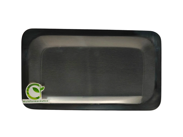 Bandeja Para Instrumental De 23 Cm X 12 Cm Acero Quirurgico