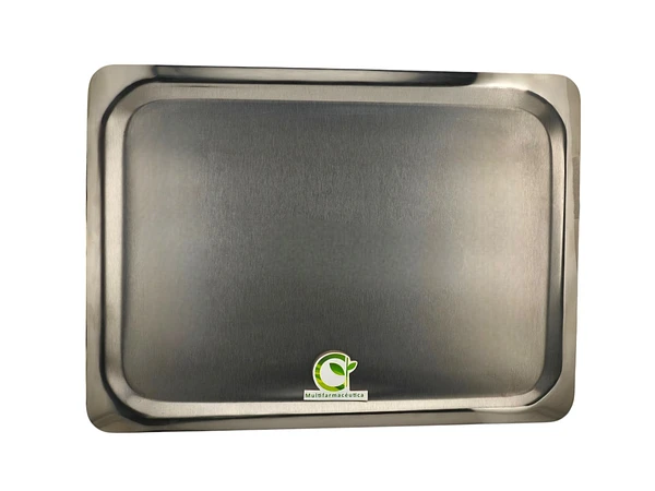 Bandeja Para Instrumental De 35 Cm X 25 Cm Acero Quirurgico