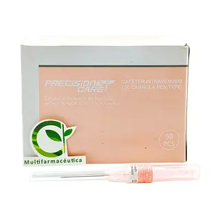Catéter Intravenoso 20 G X 32 Mm X 50 Und Precision Care
