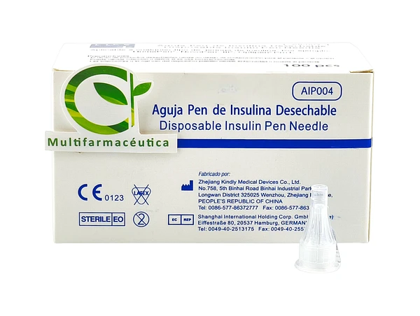 Aguja Para Pen Insulina 31 G X 8 Mm Life Care