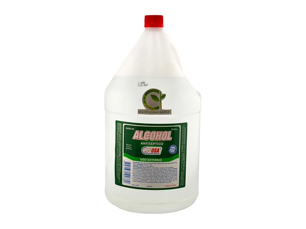 Alcohol Antisético 70% 3600 Ml Osa