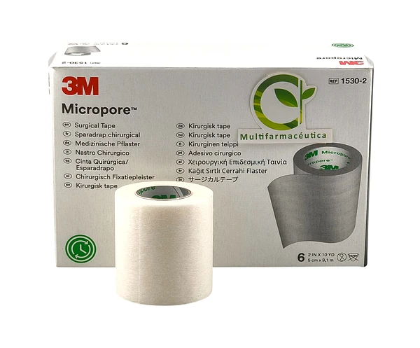 Micropore Blanco 2" X 10 Yds (5.1 Cm X 9.14 Mt) 3m Cjx6