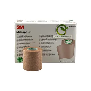 Micropore Piel 2" X 10 Yds (5.1 Cm X 9.14 Mt) 3m Und