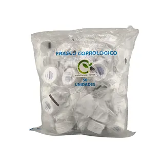Frasco Coprologico Bolsa X 50 Und