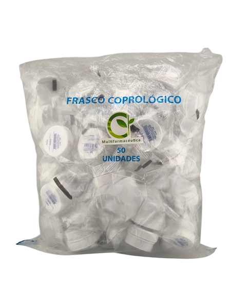 Frasco Coprologico Bolsa X 50 Und
