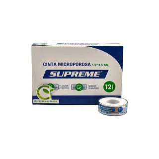 Micropore Piel 1/2" X 5 Yds (1.3 Cm X 457 Cm) Cj12 Protex