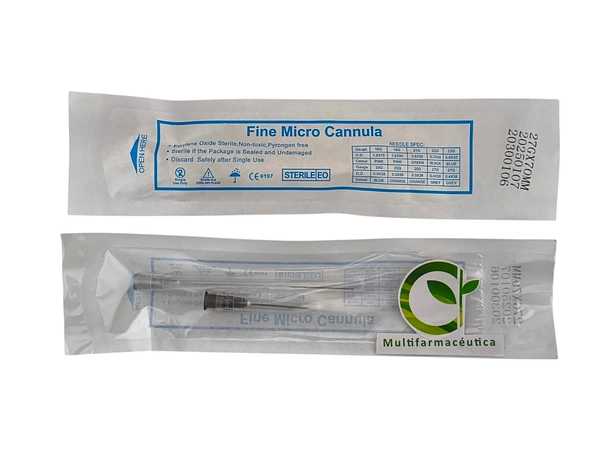 Canula 27g X 70mm Bolsa X 10 Und