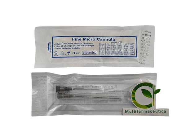 Canula 27g X 50mm Caja X 50 Und