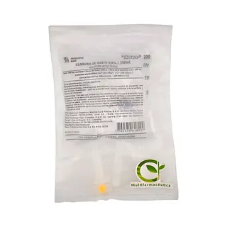 Cloruro De Sodio 0.9% Solución Salina 250ml Fresenius Cjx50