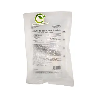 Cloruro De Sodio 0.9% Solución Salina 500ml Fresenius Cjx34