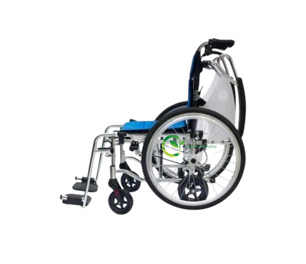 Silla De Ruedas De Aluminio De Transporte Mul-Fs903la