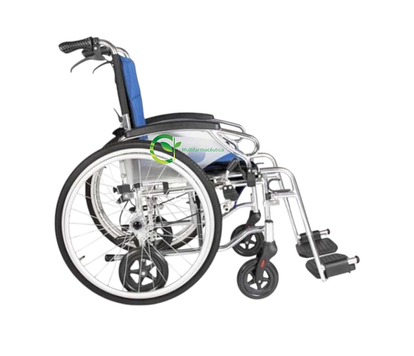 Silla De Ruedas De Aluminio De Transporte Mul-Fs903la