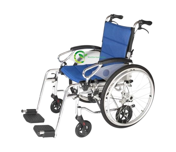 Silla De Ruedas De Aluminio De Transporte Mul-Fs903la