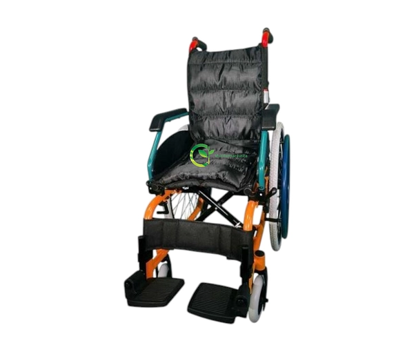 Silla de Ruedas Pediátrica Aluminio Multicolor MUL-FS980LA