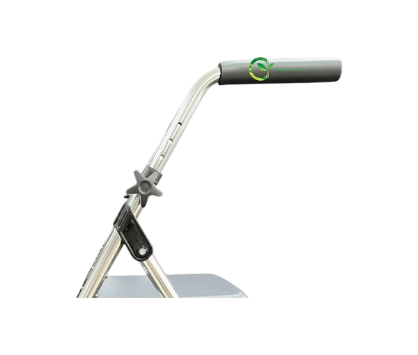 Caminador Con Dos Ruedas Y Asiento Rígido Mul-Fs9142l