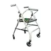 Caminador Con Dos Ruedas Y Asiento Rígido Mul-Fs9142l