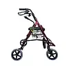 Caminador 4 Ruedas Con Asiento Y Descansa Pies Mul-Fs965lh-B