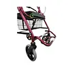 Caminador 4 Ruedas Con Asiento Y Descansa Pies Mul-Fs965lh-B