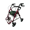 Caminador 4 Ruedas Con Asiento Y Descansa Pies Mul-Fs965lh-B