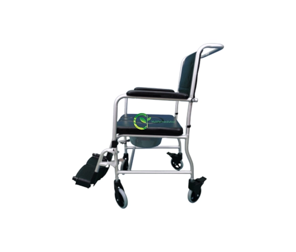 Silla Sanitaria Espaldar Y Apoyapies Removibles Mul-Fs692