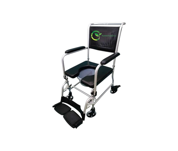 Silla Sanitaria Espaldar Y Apoyapies Removibles Mul-Fs692