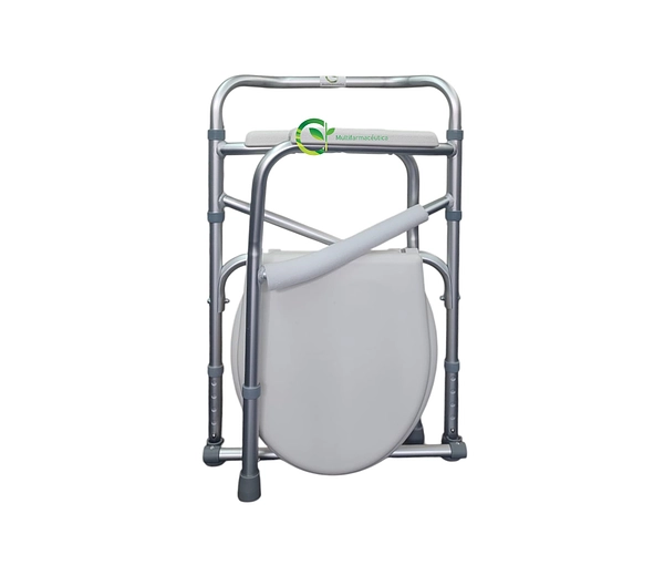 Silla Sanitaria En Aluminio Mul-Fs894l