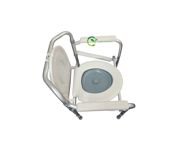 Silla Sanitaria En Aluminio Mul-Fs894l