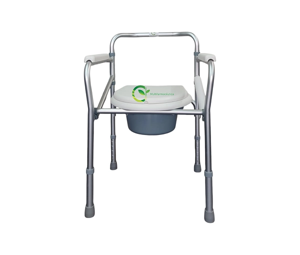 Silla Sanitaria En Aluminio Mul-Fs894l