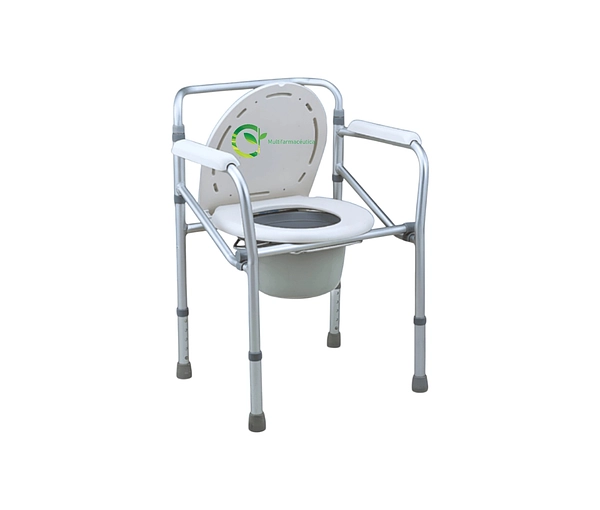 Silla Sanitaria En Aluminio Mul-Fs894l