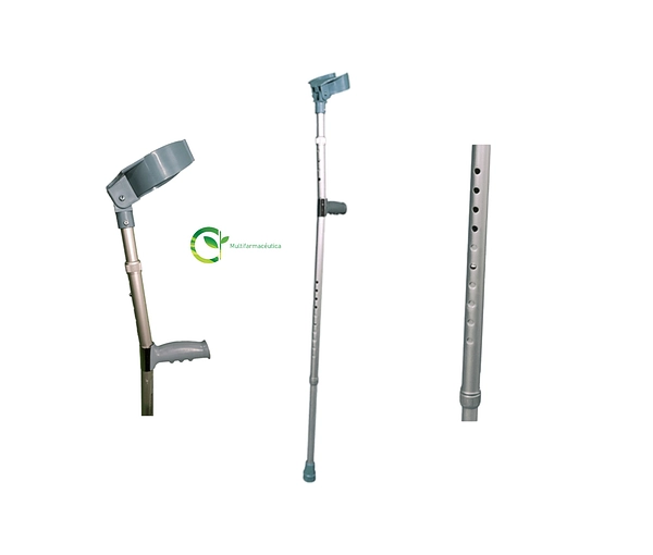 Bastón/Muleta Canadiense Gris / Unidad Mul-Fs933l