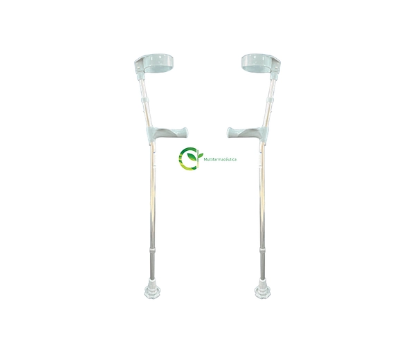 Par Muletas/Bastón Canadiense Soporte Ergonómico Mul-Fs9332