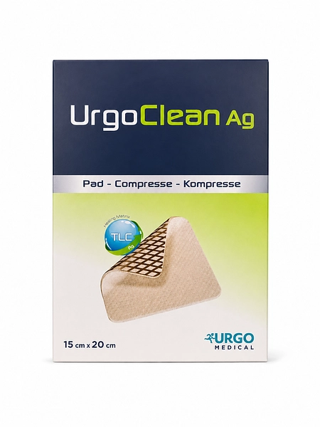 Apósito UrgoClean Ag 15 x 20 cm Urgo Medical