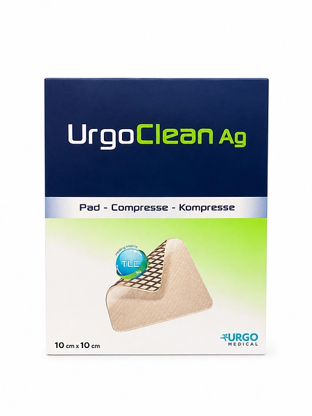 Apósito UrgoClean Ag 10 x 10 cm Urgo Medical