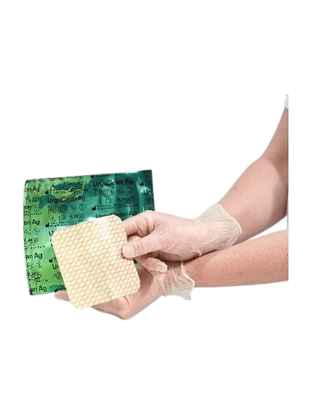 Apósito UrgoClean Ag 15 x 15 cm Urgo Medical