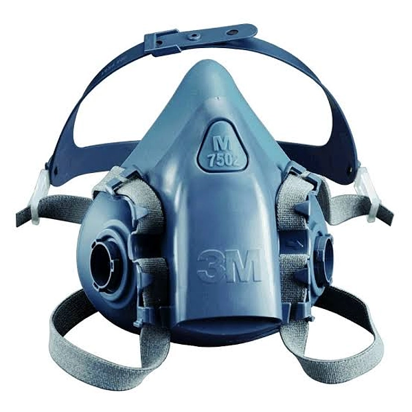 Respirador Media Cara Siliconado 3M 7502