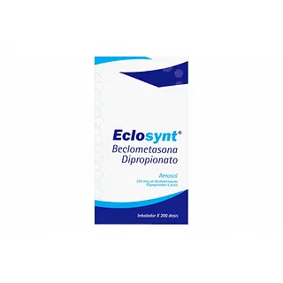 Beclometasona 250 mcg Inhalador Bucal Eclosynt