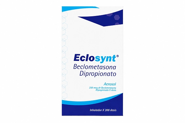Beclometasona 250 mcg Inhalador Bucal Eclosynt