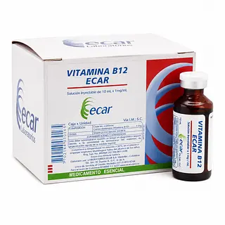 Vitamina B12 10 ml Ecar