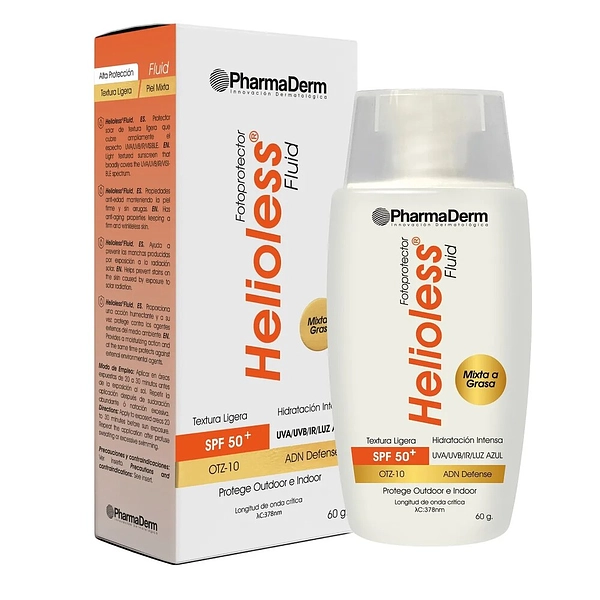 Helioless Fluid SPF 50+ 60 ml