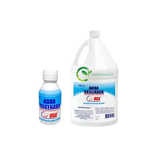 Agua Oxigenada Para Uso Externo