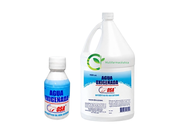 Agua Oxigenada Para Uso Externo