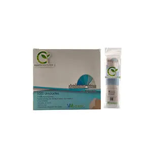 Aplicadores De Madera Con Algodón Vital Medic