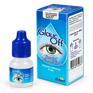 Brimonidina + Timolol Glaucoff 5 ml