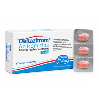 Azitromicina 500 mg Deltazitrom