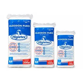 Algodón Zig Zag Higietex