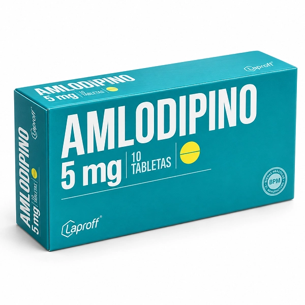 Amlodipino 5 mg Laproff