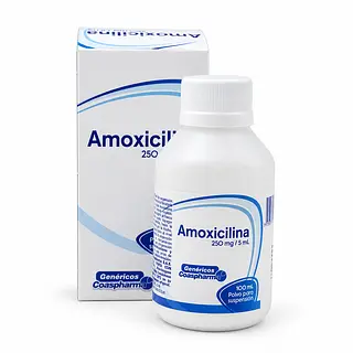 Amoxicilina Suspensión 250 mg Coaspharma