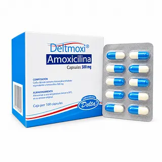 Amoxicilina 500 mg Deltmoxi