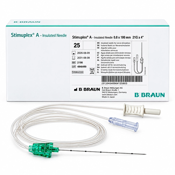 Aguja Stimuplex A 21G B. Braun